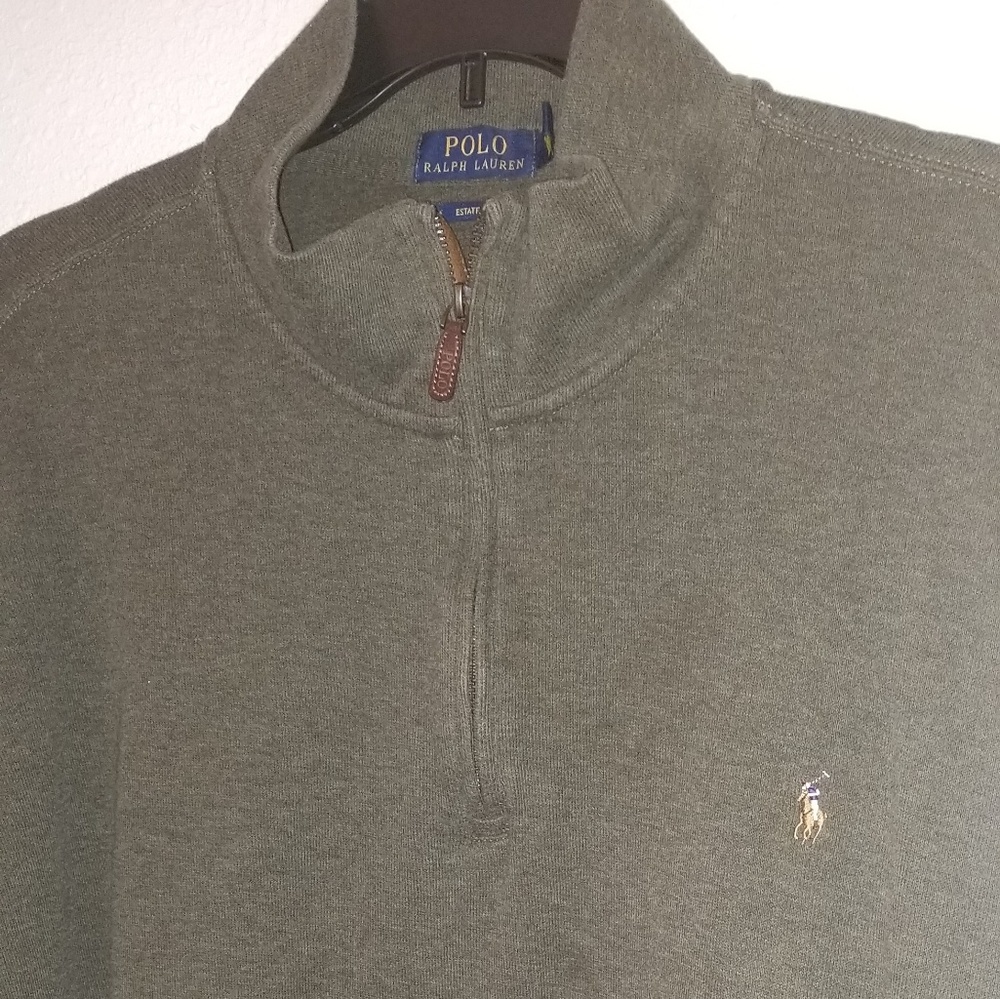 Ralph Lauren Polo shirt/ thick pullover